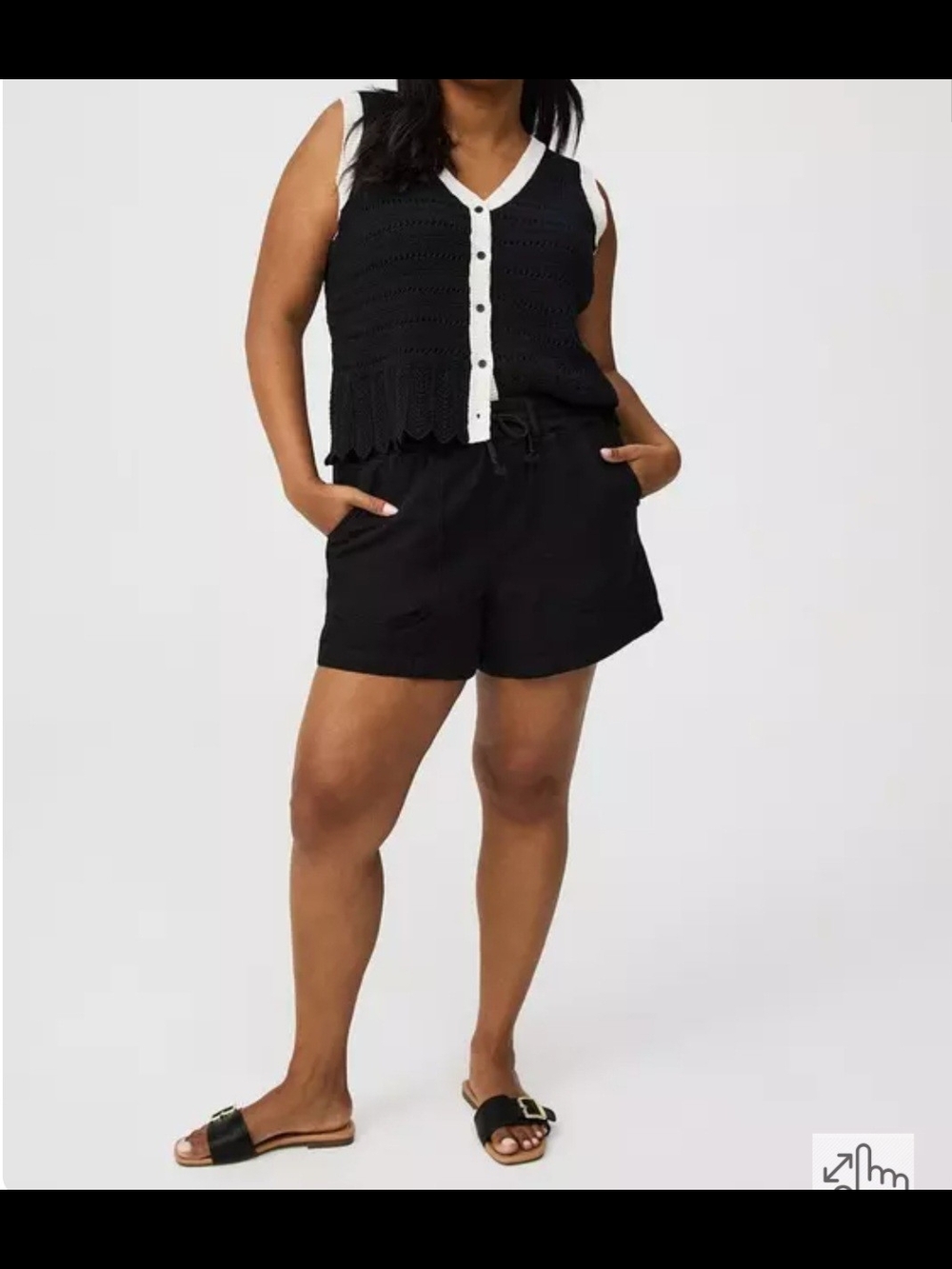 Torrid High-Rise Pull-on Lightweight Denim Shorts